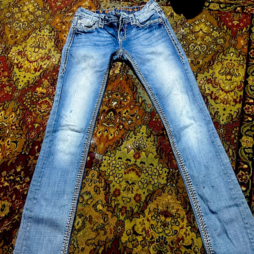 27 rock revival jeans for women 31 inseam